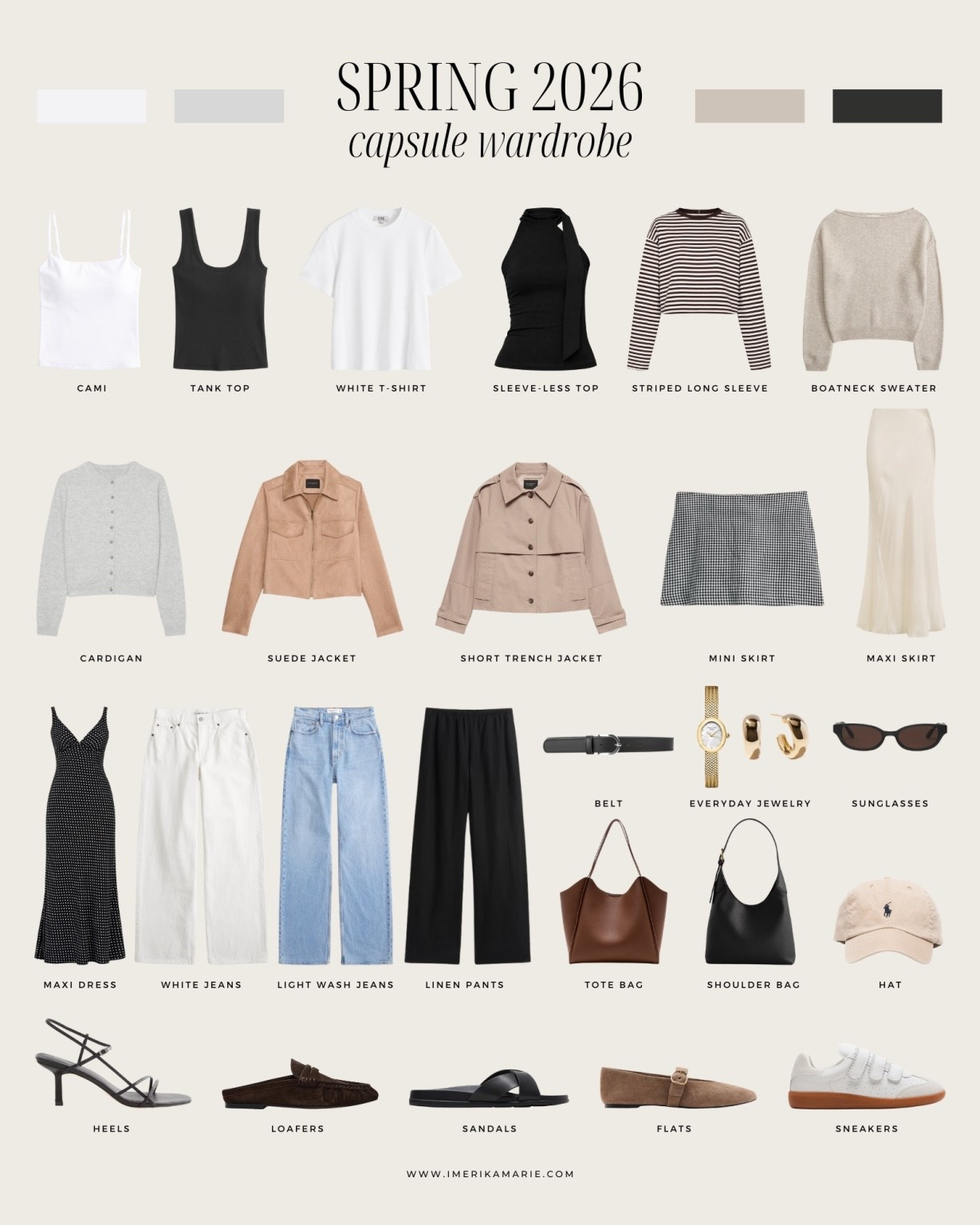 Spring Capsule Wardrobe 2026


#LTKPetite #LTKSeasonal #LTKMidsize