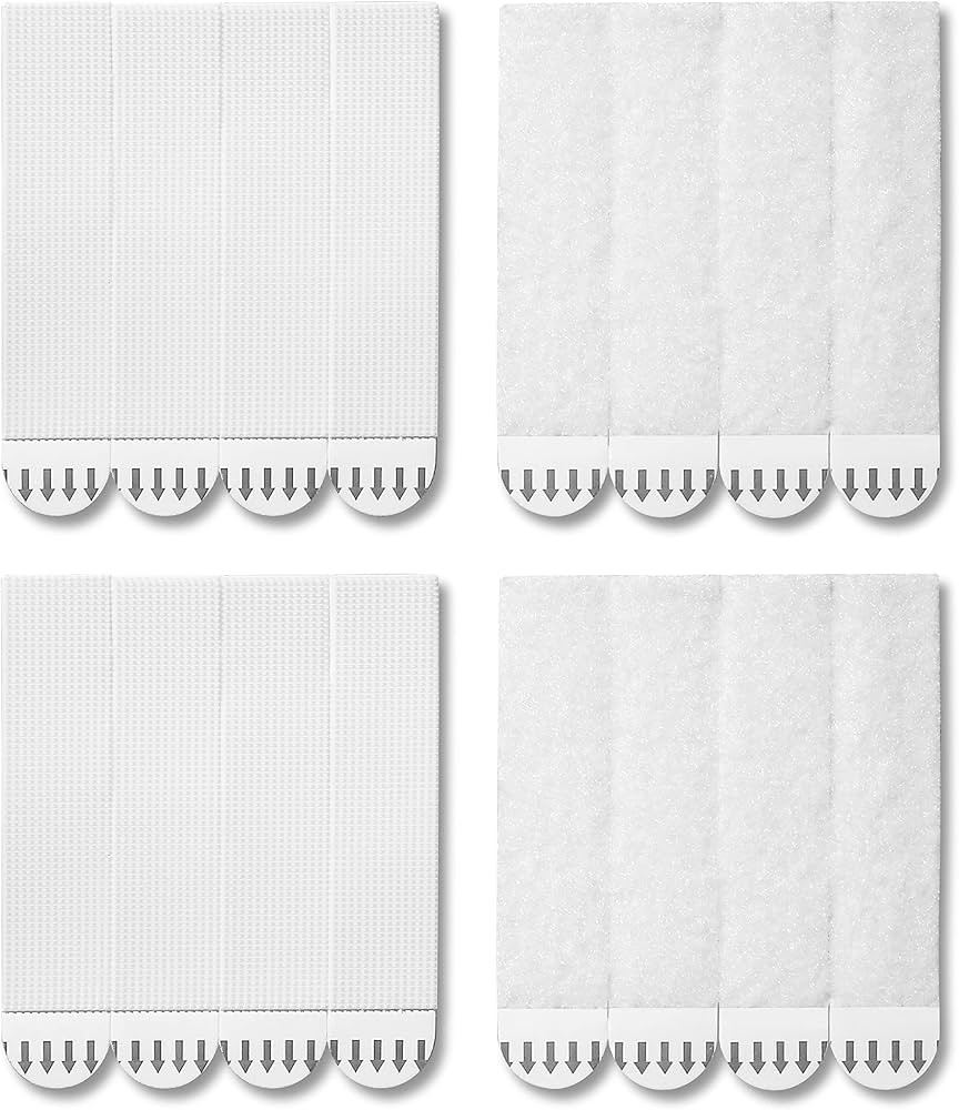 28-Pairs(56 Strips) Large Picture Hanging Strips Heavy Duty, Removable Hook and Loop Tape, Pictur... | Amazon (US)