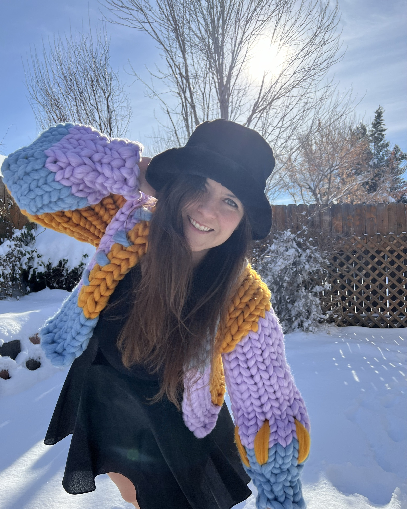 ❄️🖤 We’ve been getting little snow flurries since last week! Fingers crossed for a white Christmas 🥰

EmiJay has the cutest snow day accessories! From fuzzy bucket hats to ear muffs and “snow bunny” hair clips! I linked my favorites below! 

Cardigan is Hope Macaulay! Wearing S/M 

#snowoutfit #winteroutfot #snowaccessories #emijay #HopeMacaulay 

#LTKMidsize #LTKSeasonal #LTKStyleTip