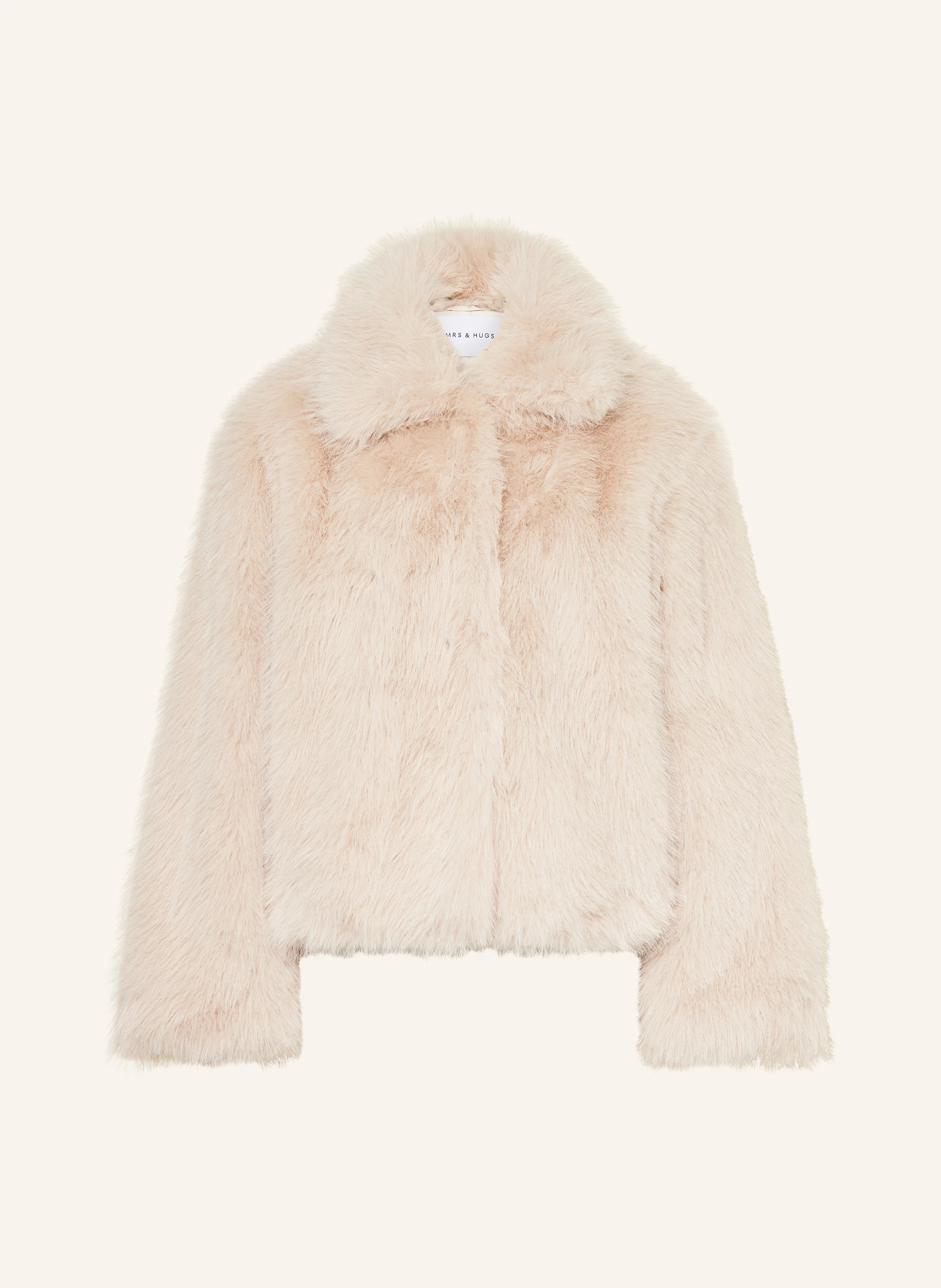 MRS & HUGS Kunstfell-Jacke in creme | Breuninger (DACH)