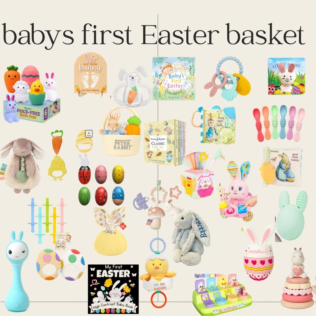 First Easter basket ideas!! 

#LTKBaby #LTKSeasonal #LTKmomlife