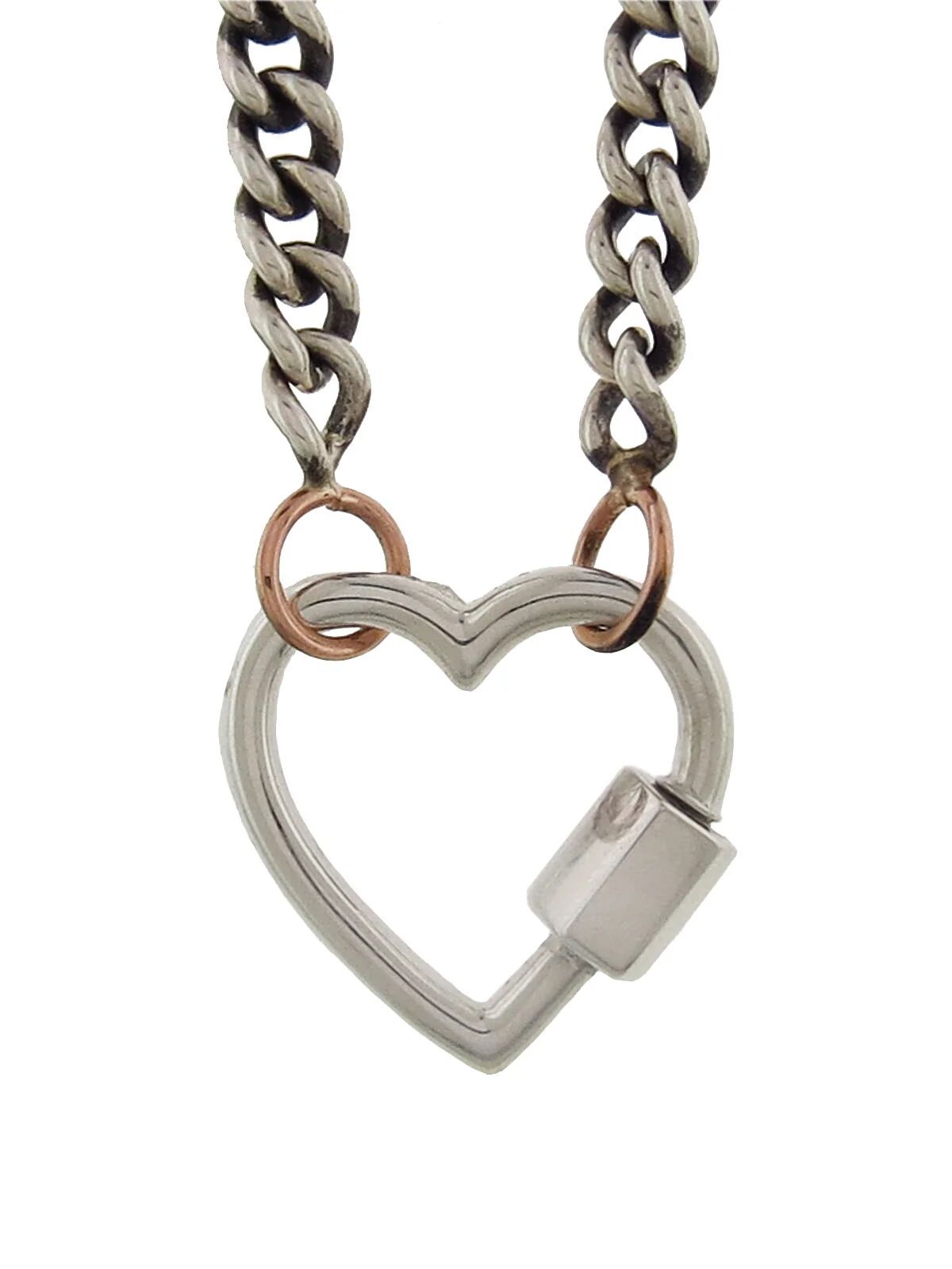 Regular Sterling Silver Heart Lock | YLANG 23
