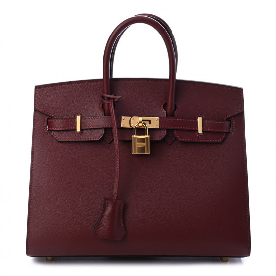 HERMES

Madame Calfskin Birkin Sellier 25 Rouge H | Fashionphile