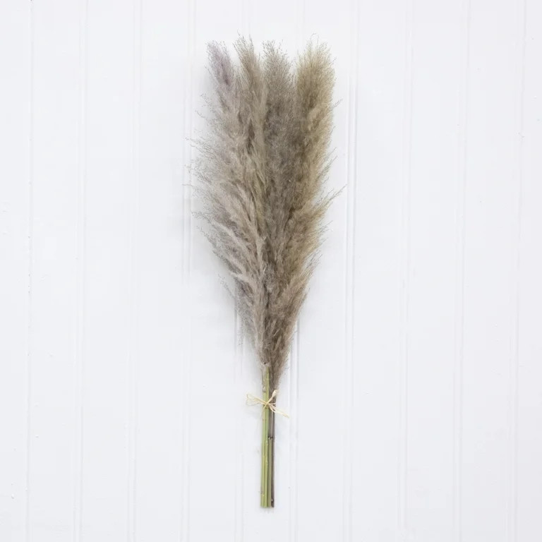 Mainstays 47" Tall Decorative Natural Beige Pampas Grass | Walmart (US)