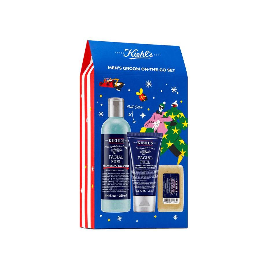 Men's Groom On-The-Go Set - Men's Grooming Set - Kiehl's | Kiehls (US)