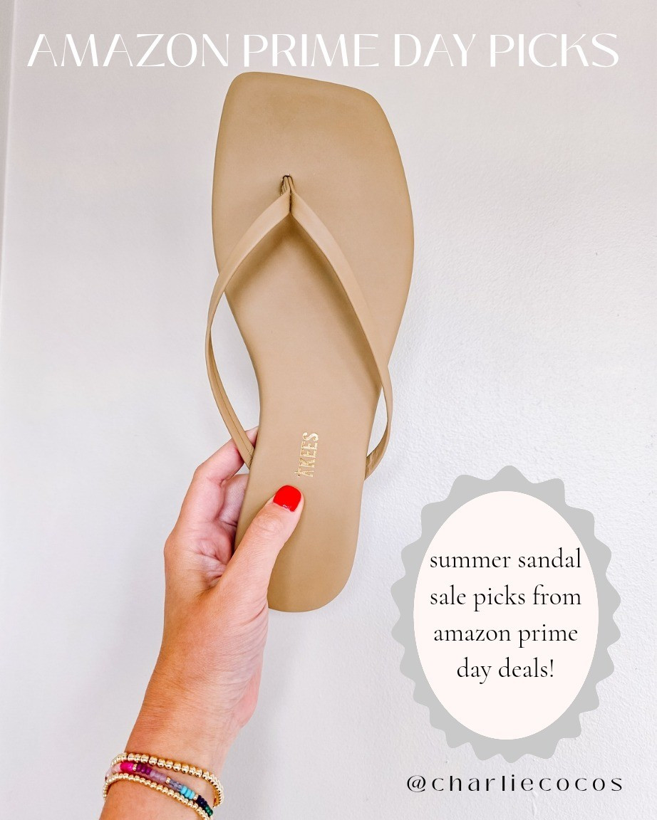 Amazon prime day summer sandal sale picks! Amazon prime day sandals. Tkees. 

#LTKSaleAlert #LTKOver40