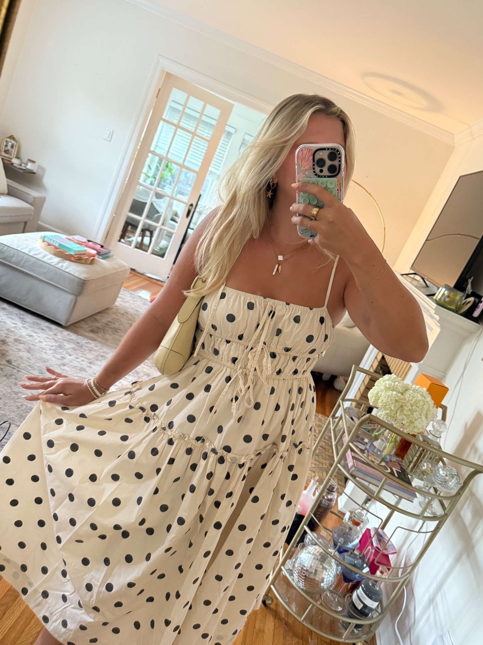 outfit of the night polka dots sundress 🖤 

#LTKPetite #LTKFindsUnder100 #LTKStyleTip