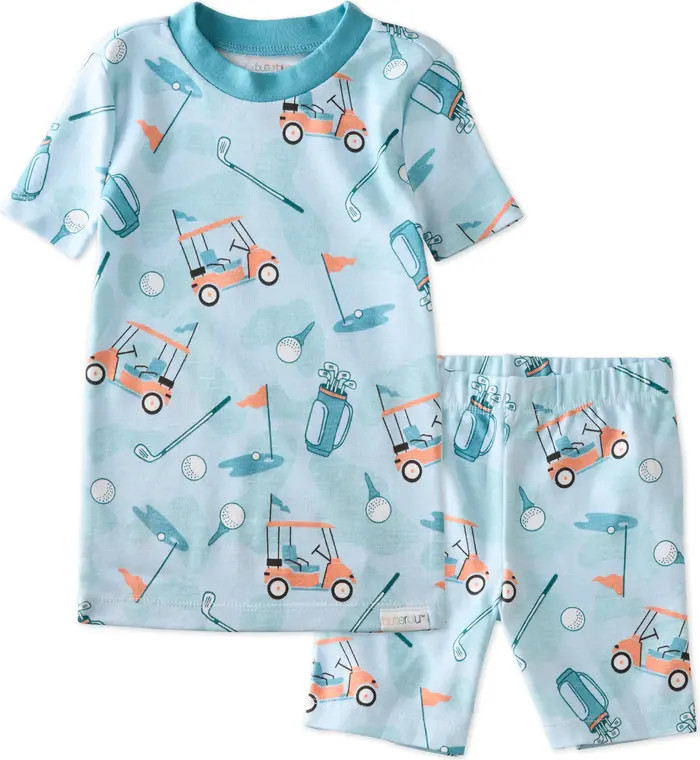 Kids' Shade Fitted Two-Piece Organic Cotton Pajamas | Nordstrom