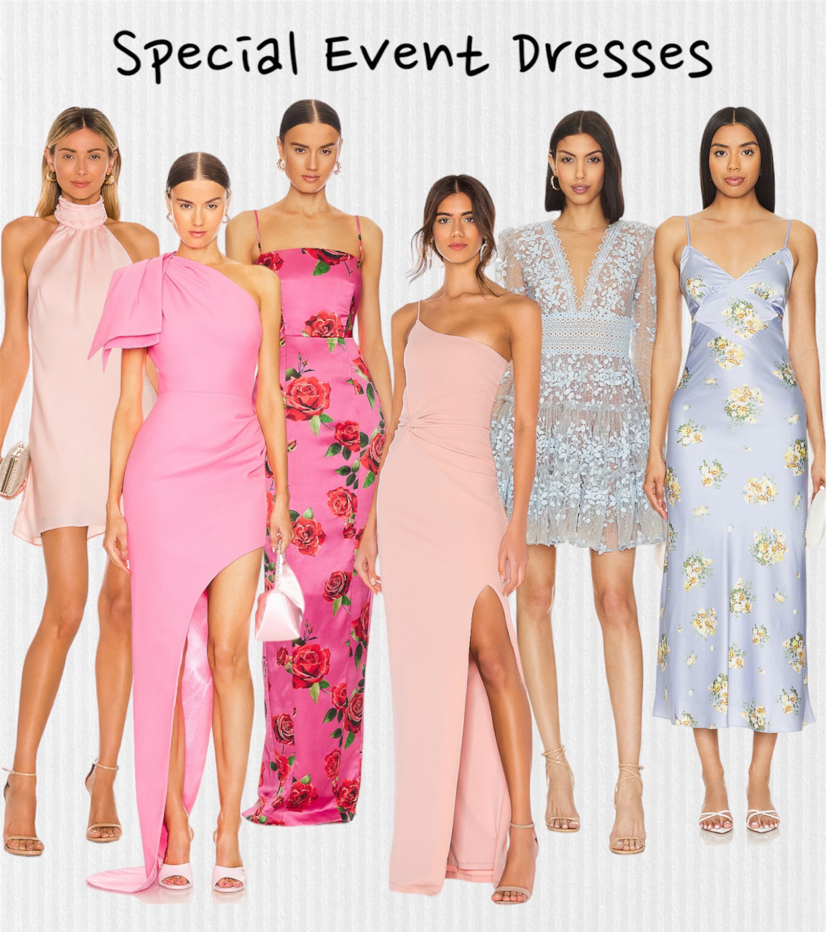 revolve graduation guest dresses Baby Pink Graduation Dresses