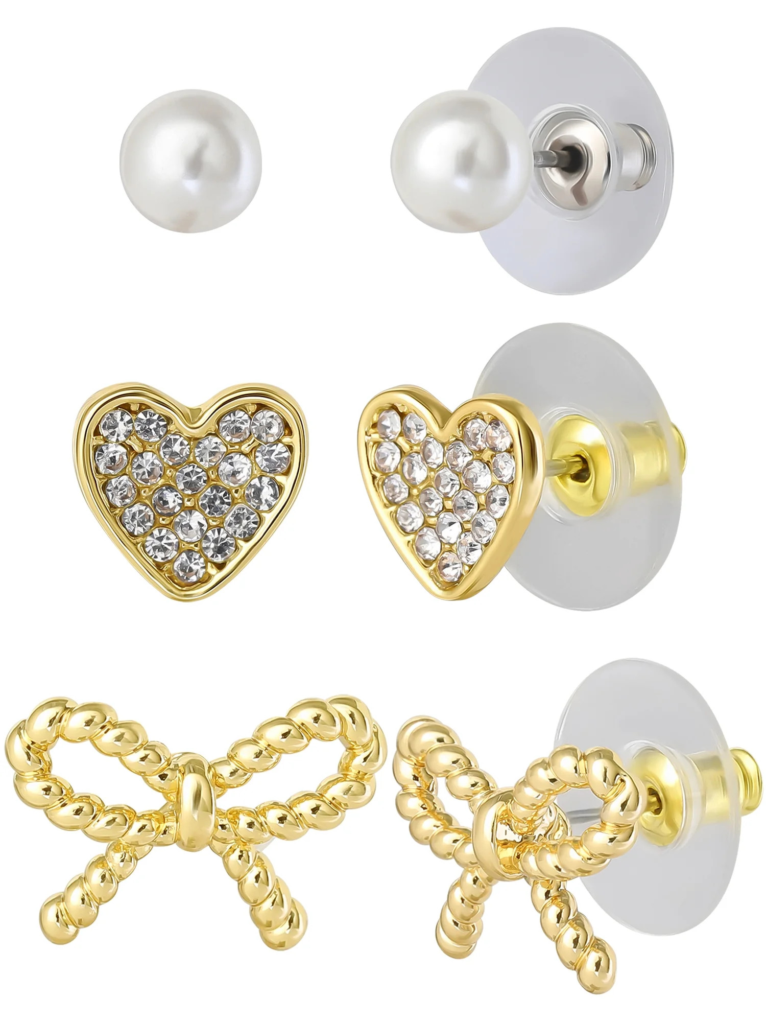 Celebrity Pink Women’s Three Pair Earring Set | Walmart (US)