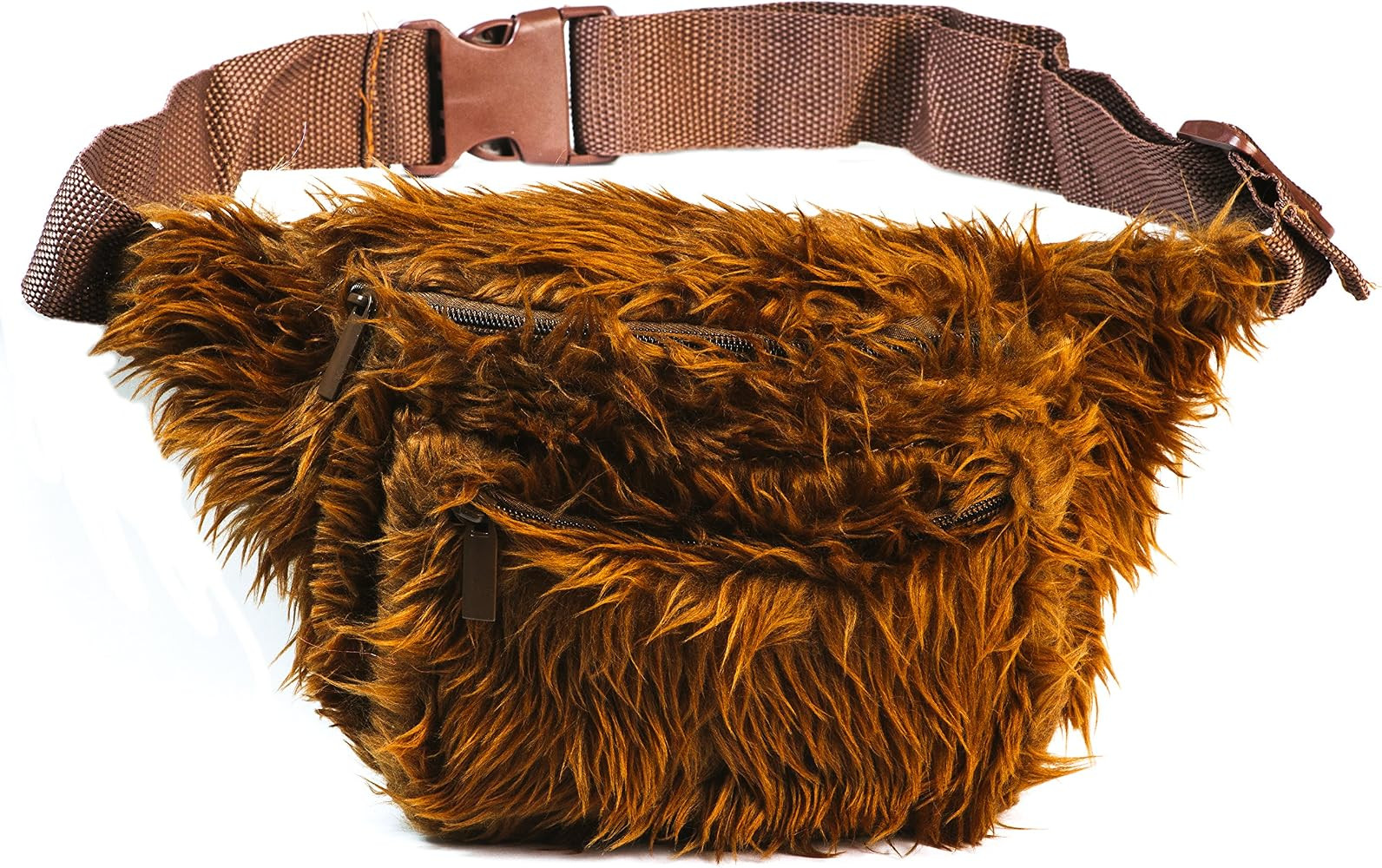 Funny Guy Mugs Grizzly Bear Fur Fanny Pack | Amazon (US)
