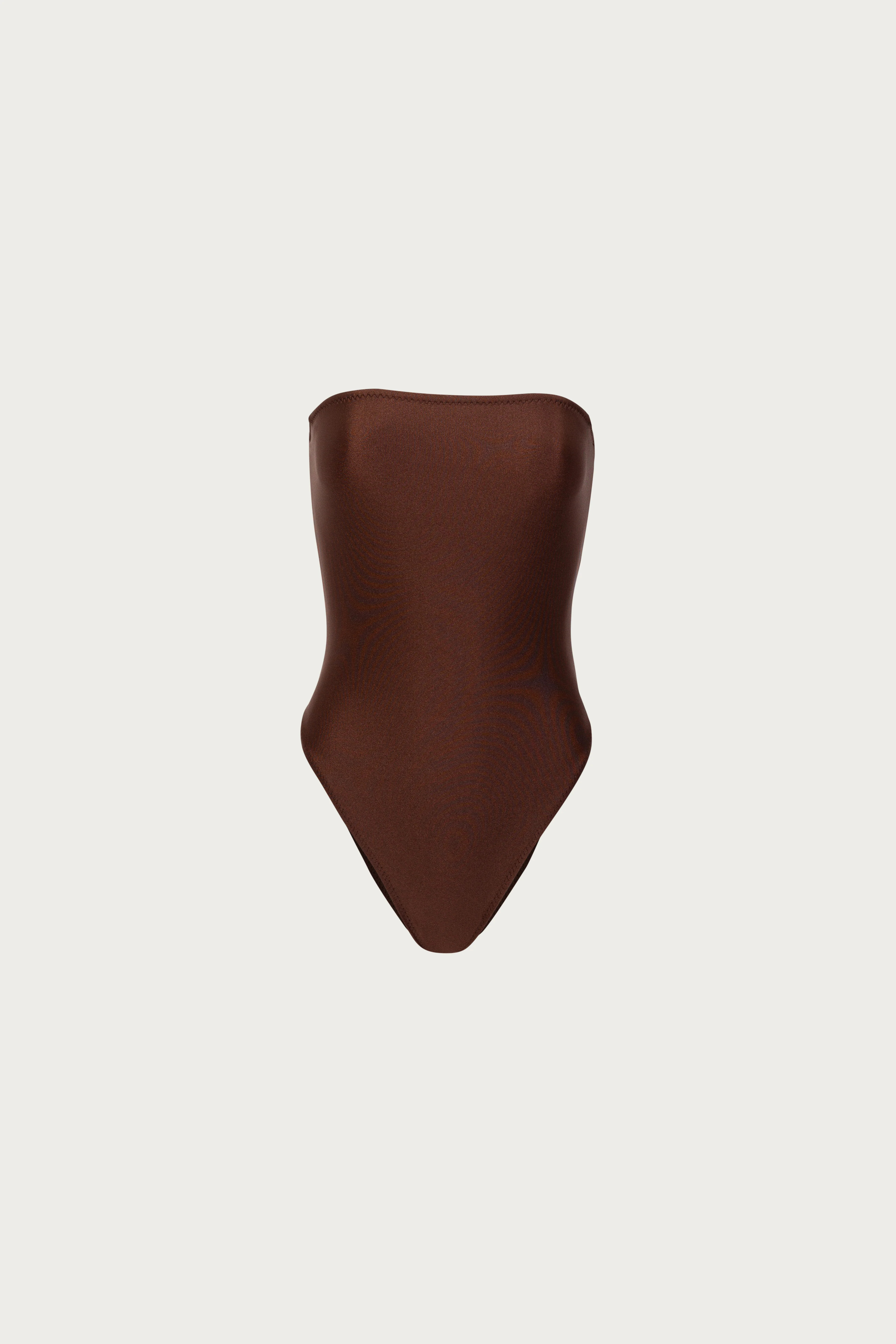 Strapless One Piece (Chocolate Brown) | SAME