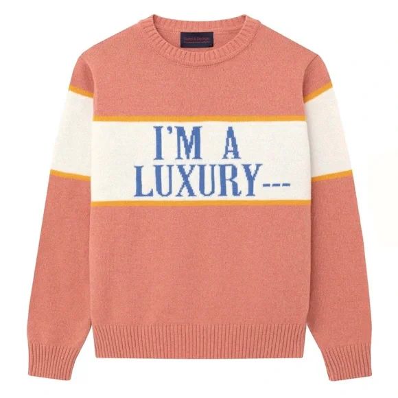 Gyles & George I'm A Luxury Few Can Afford Princess Diana Sweater NWT | Poshmark