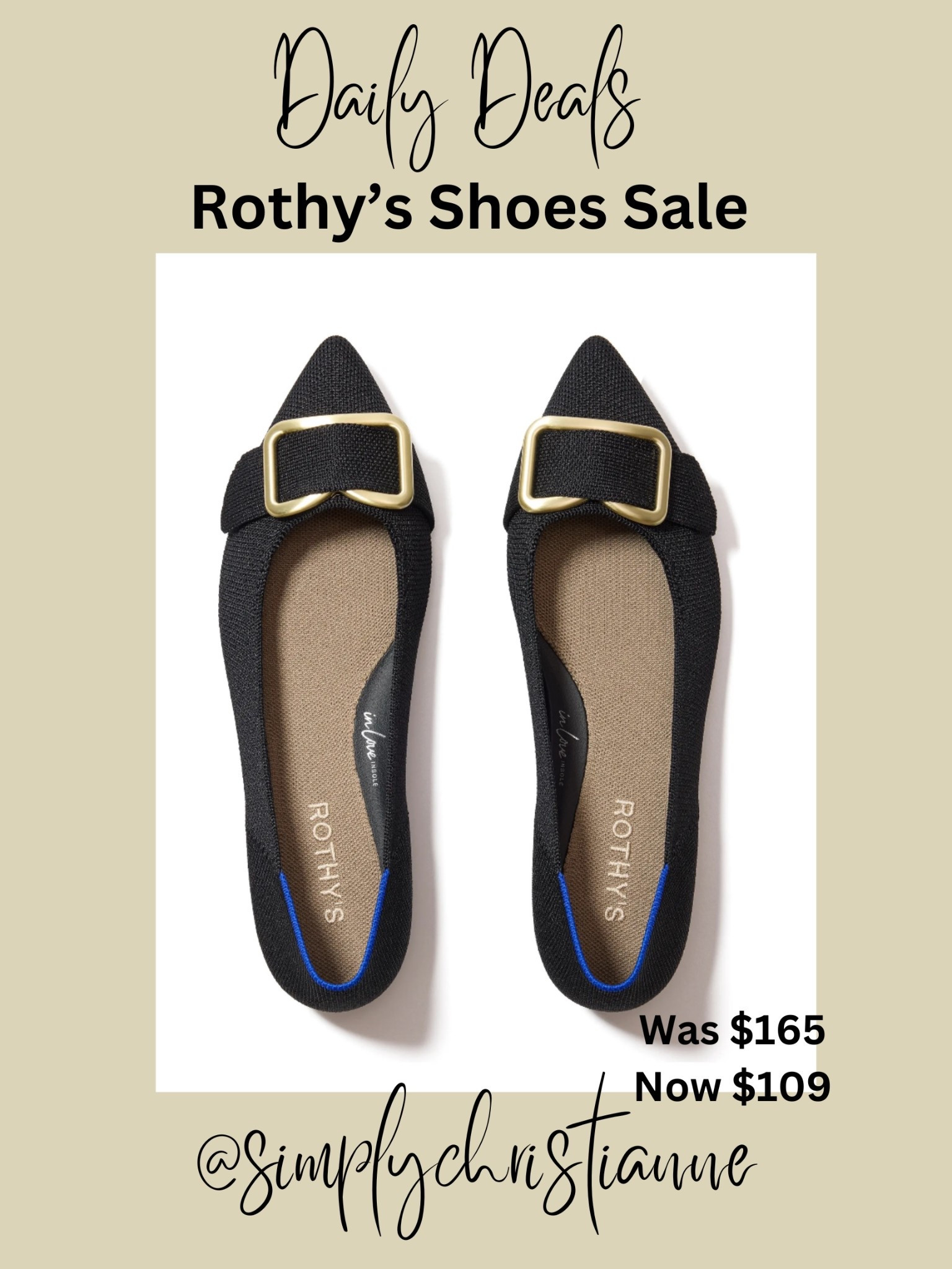 Been eyeing on the rothy’s shoes! They are on deal today! May this comfy shoes be yours 🫶

#LTKSpringSale #LTKSaleAlert #LTKWorkwear