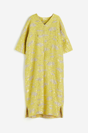 Cropped brocade jacket | H&M (UK, MY, IN, SG, PH, TW, HK)