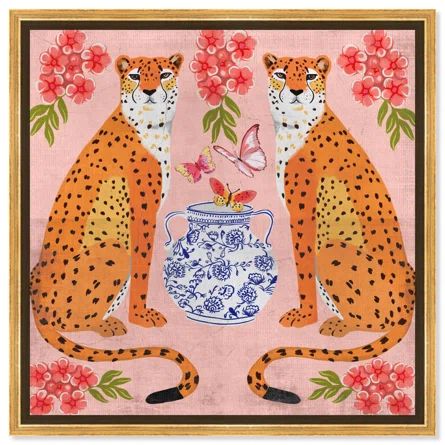 Oliver Gal Great Mother Cheetahs - Graphic Art on Canvas | Perigold | Wayfair North America