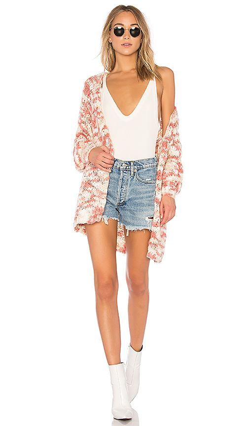 Tularosa x REVOLVE Park Cardigan in Pink. - size L (also in M,S,XL, XS, XXS) | Revolve Clothing