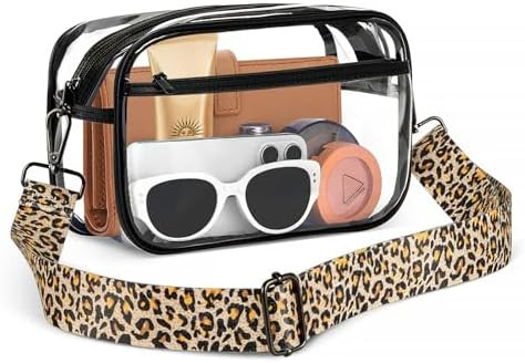 Clear Bag Clear Purse Crossbody Bag | Amazon (US)