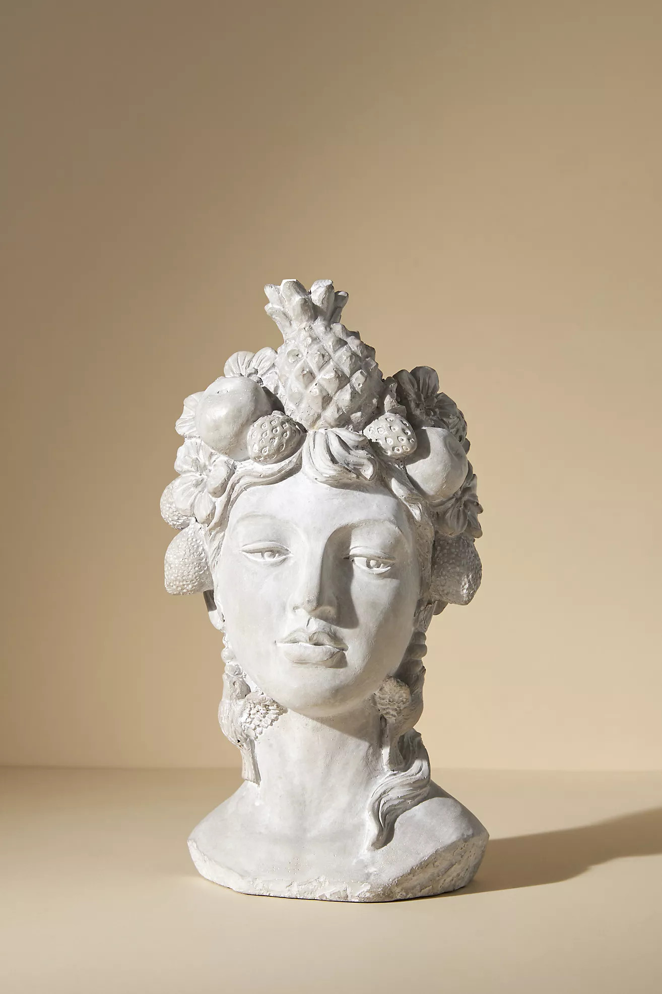 Gianna Grecian Bust Pot | Anthropologie (US)