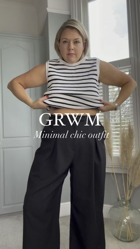 Felt chic 🤍🖤 simple monochrome styling this outfit is so easy to throw on, for the office, lunch date or dinner! Where would you wear it? 

(Pr products) @shop.ltk 

#minimalstyle #monochromestyle #minimalistic #fyp #wiwt #grwmreel #blacktrousers #phaseeightstyle #minimalfashion #ootd #springstyle #springoutfit #springoutfits #simpleoutfits #grwm

#LTKmidsize #LTKSeasonal #LTKworkwear