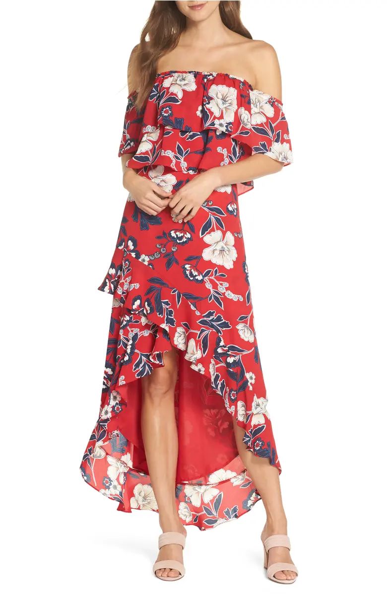 BB Dakota Taylore Convertible Strap Maxi Dress | Nordstrom