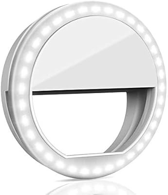 Selfie Ring Light, QIAYA Portable Clip Selfie Light with 36 LED for Smart Phone Photography, Came... | Amazon (US)