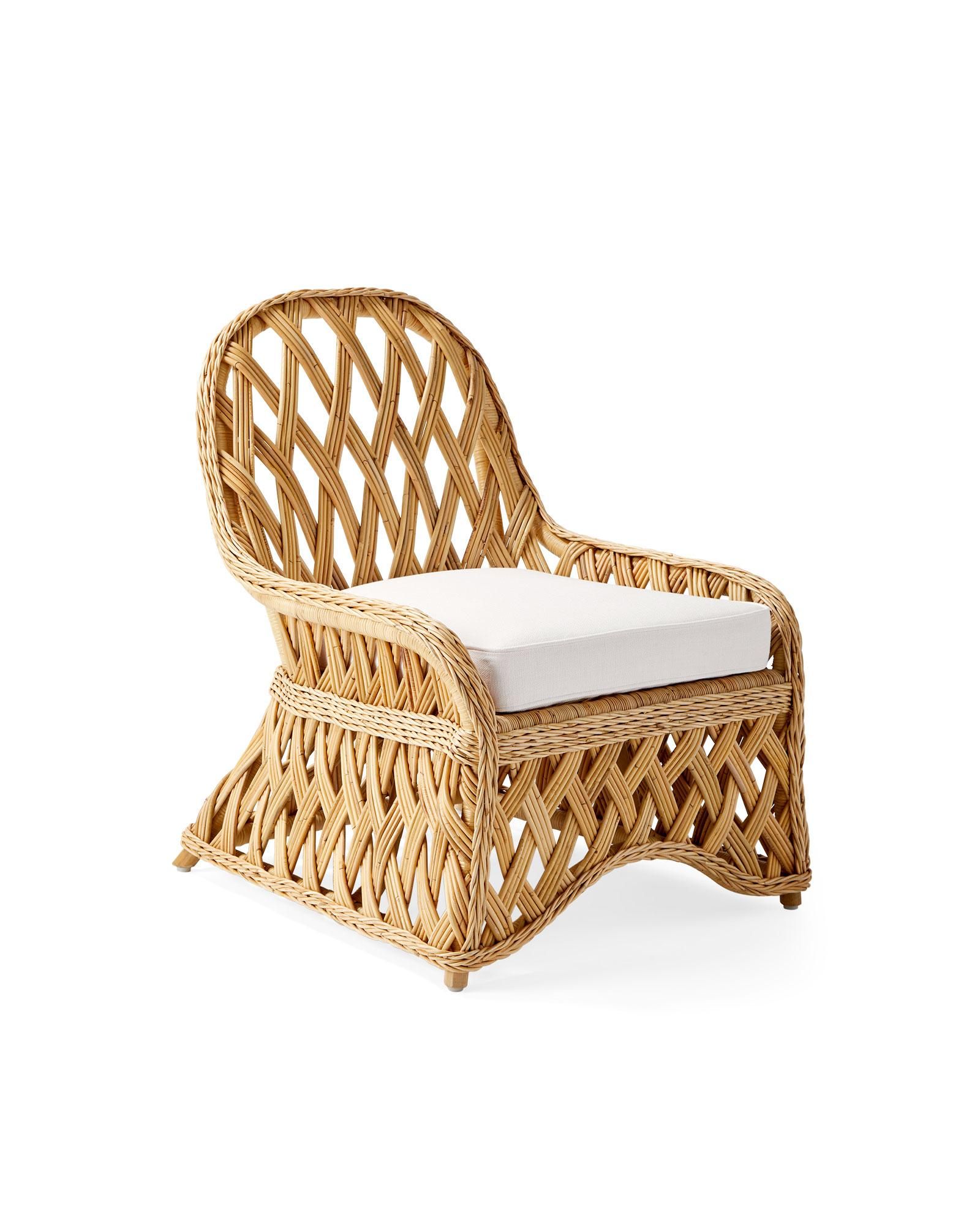 Round Hill Rattan Chair | Serena and Lily
