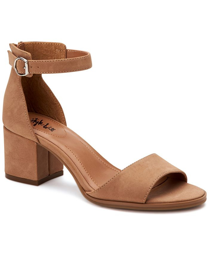 Style & Co Katerinaa Two-Piece Dress Sandals, Created for Macy's & Reviews - Sandals - Shoes - Ma... | Macys (US)