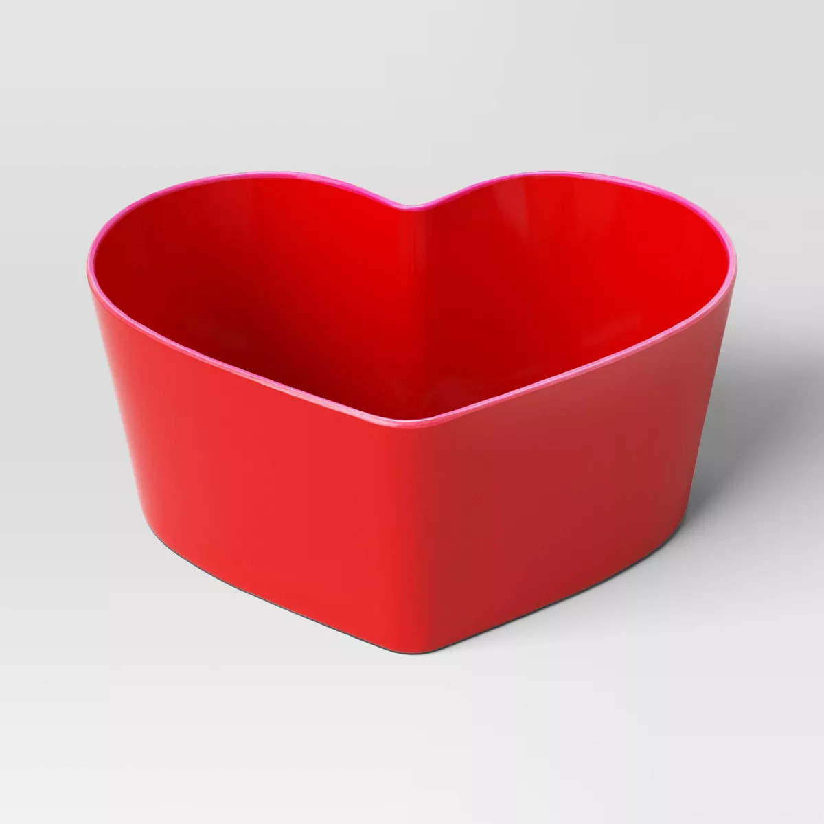 28 fl oz Melamine Figural Heart Serving Bowl Red - Room Essentials™ | Target
