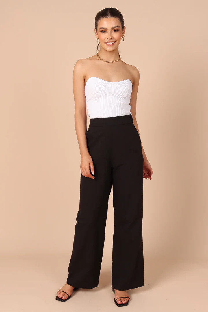 Nina Strapless Top - White | Petal & Pup (US)