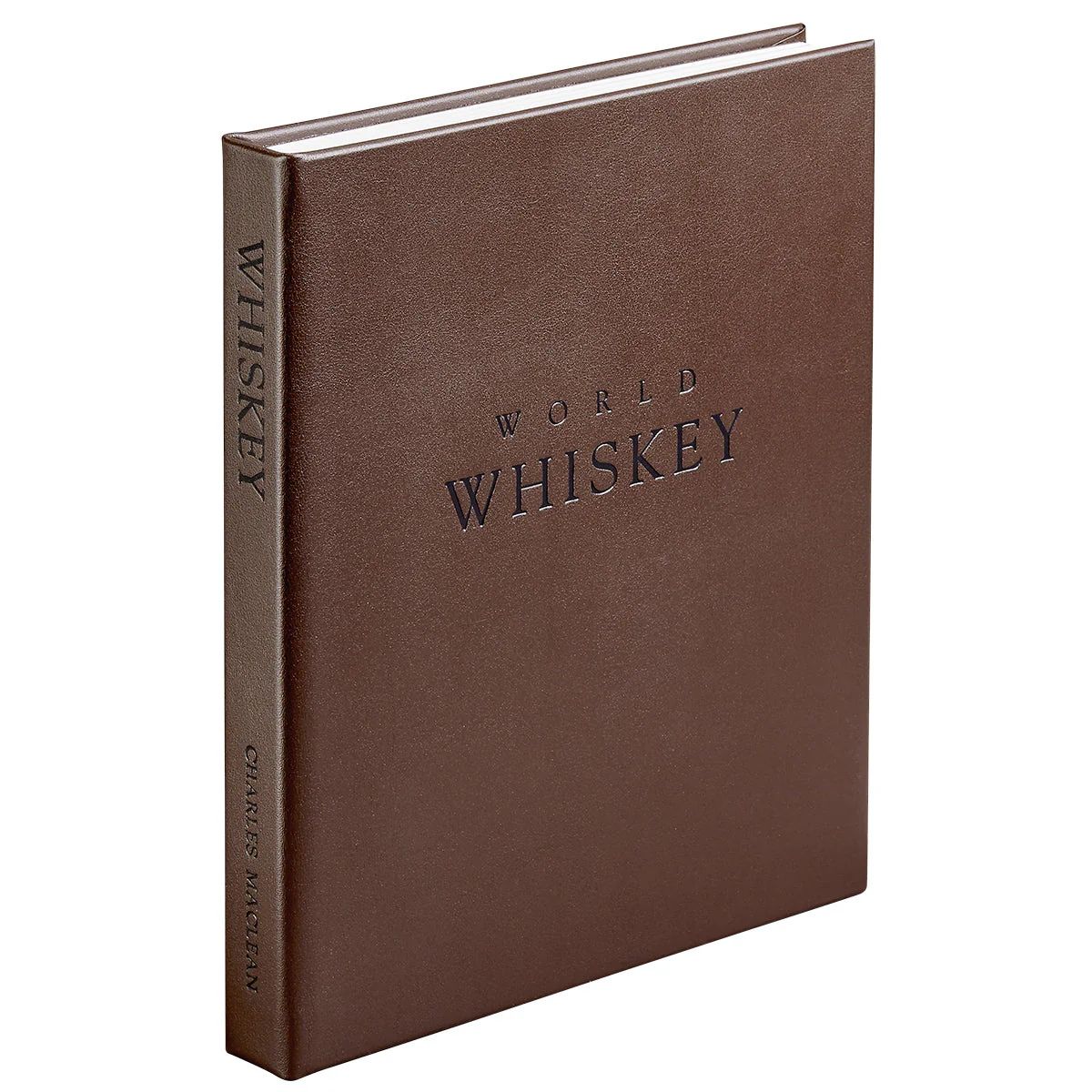 World Whiskey Book in Bonded Leather | Over The Moon