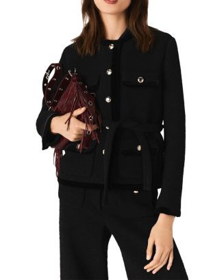 Velvet Belted Jacket | Bloomingdale's (US)