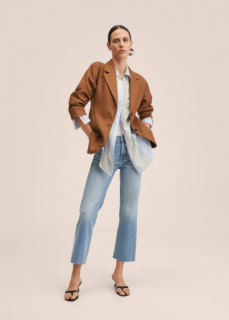 Jean bootcut taille haute | MANGO (FR)