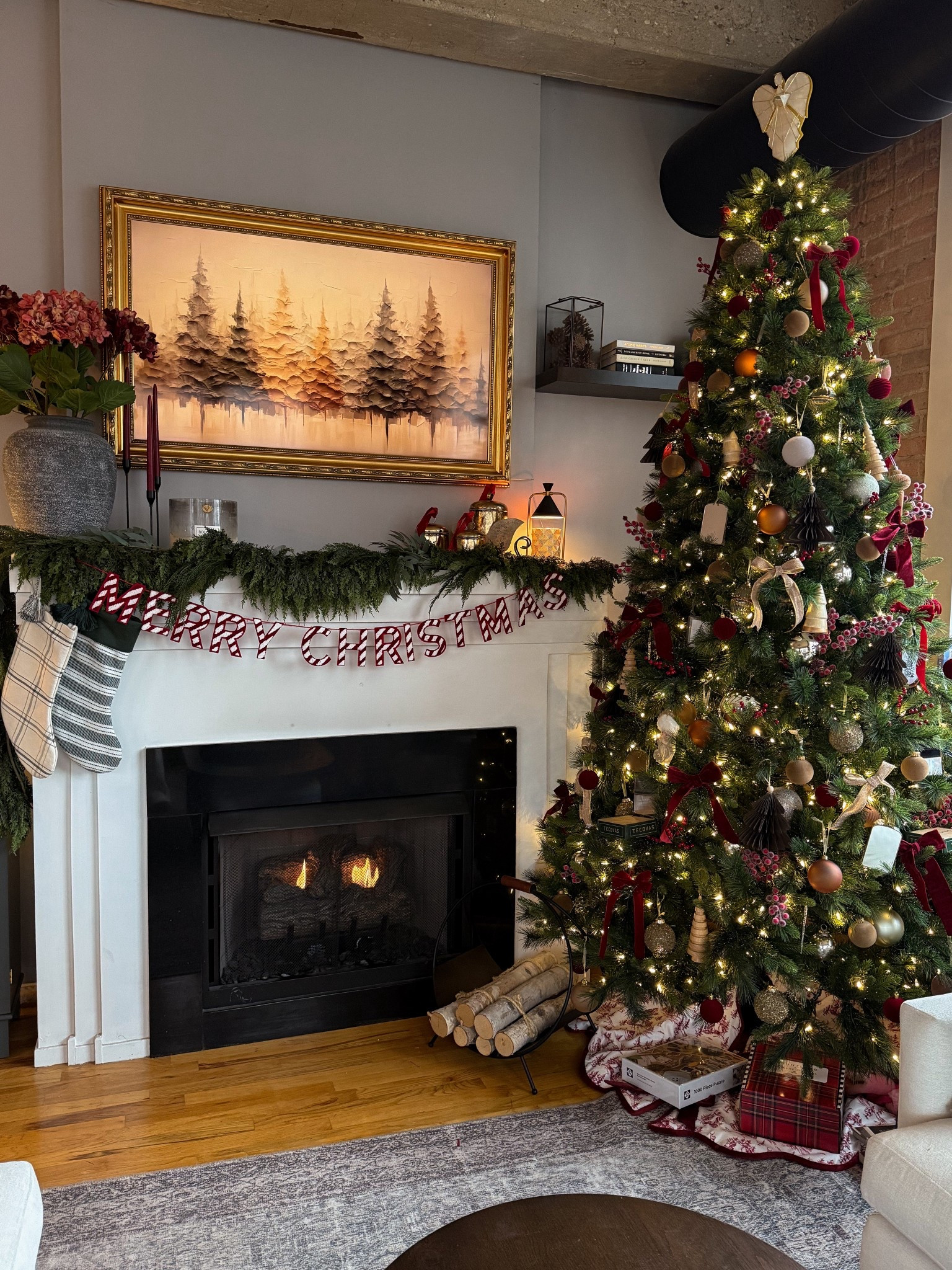 Our frame tv is $700 off!! Linked it up + our holiday home decor 

#LTKCyberWeek #LTKHome #LTKSaleAlert