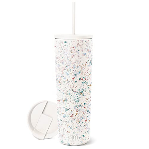 Simple Modern Insulated Tumbler with Lid and Straw | Iced Coffee Cup Reusable Stainless Steel Wat... | Amazon (CA)