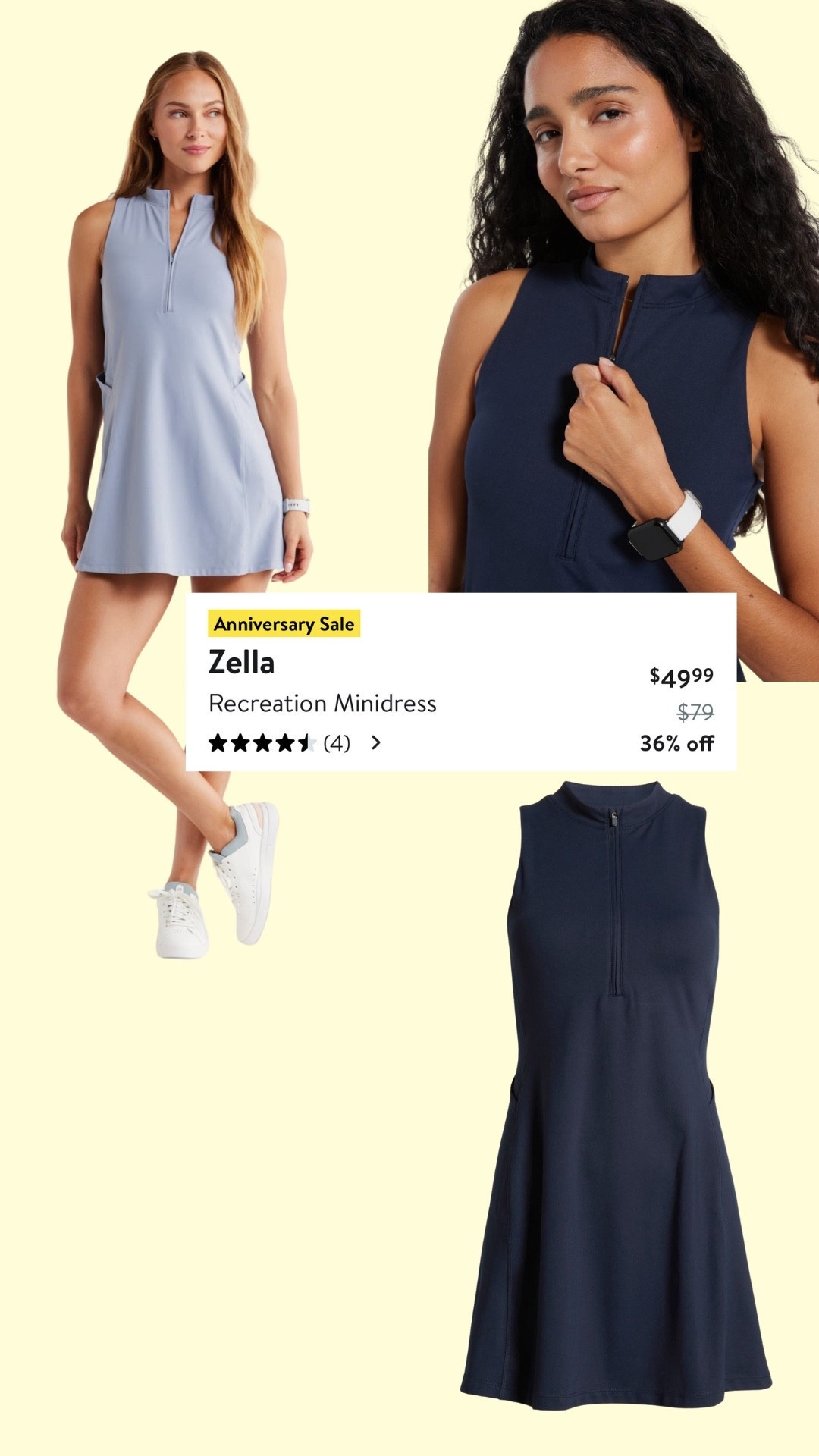This tennis dress was a hit and is still on sale during Nordstrom‘s anniversary. It comes in three colors and I’m linking everything below.
