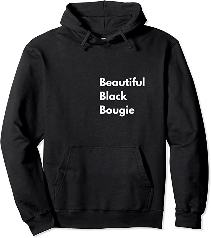 Beautiful Black Bougie Pullover Hoodie | Amazon (US)