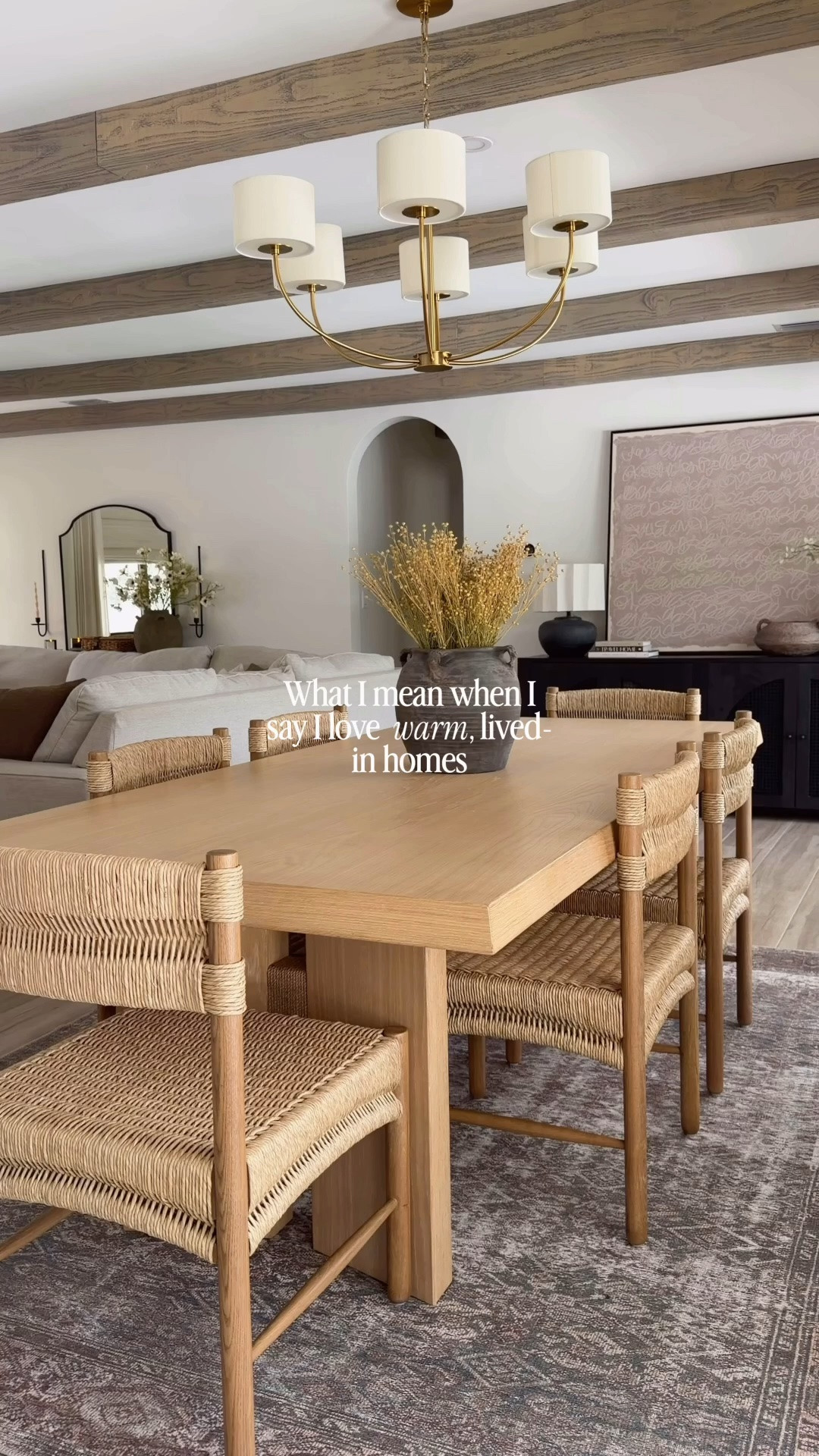 A home should feel collected, not decorated. 🤍
I’ve been slowly adding pieces that feel timeless, warm, and meant to be lived in like these beautiful @hatihome dining chairs. they completely transformed my dining  space & they’re one of those pieces I know I’ll love for years to come.

#homedecor #organicmodern #livedin #neutralhome #diningroom #diningchairs

#LTKSeasonal #LTKHome