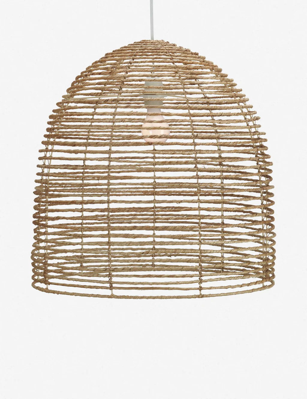 Beehive Pendant Light, Natural | Lulu and Georgia 