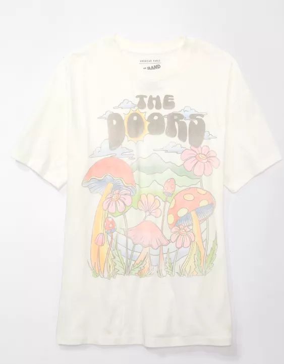 AE Oversized The Doors Graphic T-Shirt | American Eagle Outfitters (US & CA)