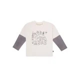 Modern Moments by Gerber Toddler Boy Organic Drop Shoulder Graphic Tee, Sizes 12 Months - 5T | Walmart (US)