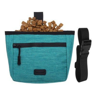 Unique Bargains Dog Treat Pouch Waterproof Portable Oxford Fabric Hands-Free Dog Treat Pouch Dark Green | Target
