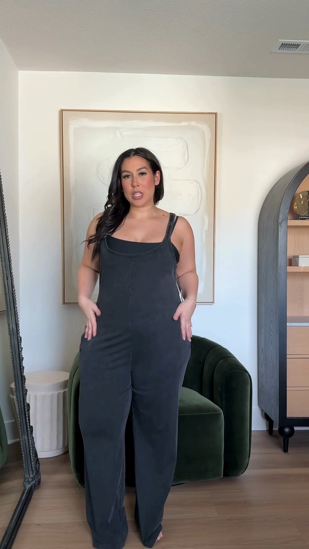 You guys know I love a jumpsuit and this one is 👏🏻👌🏻 The layerying >>> Shop my midsize Abercrombie favorites on sale for 25% off with my exclusive in-app code! 
-
-
-
Abercrombie sale, LTK Spring Sale, Abercrombie midsize, Midsize spring, Midsize spring haul, Midsize sale, Dress, Spring Break Finds, Curvy, Sale, Easter @abercrombie 

#LTKSpringSale #LTKMidsize #LTKSaleAlert