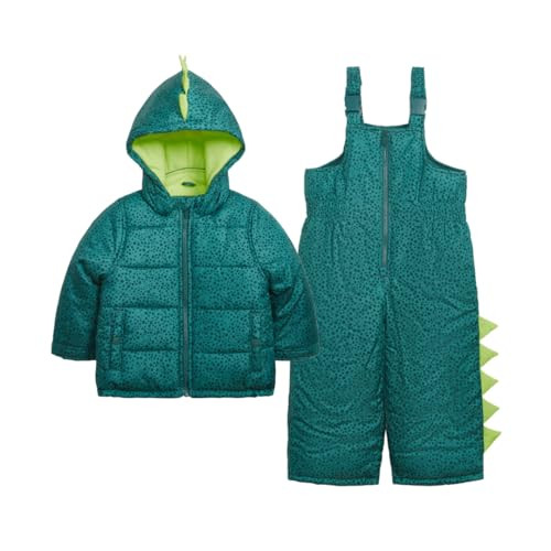 Carter's Little Kid Boys Character Snowsuit, Dark Green Dino, 4 | Amazon (US)