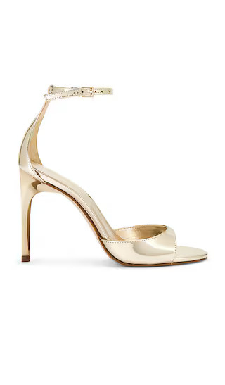 Scarlett Sandal in Platina | Revolve Clothing (Global)
