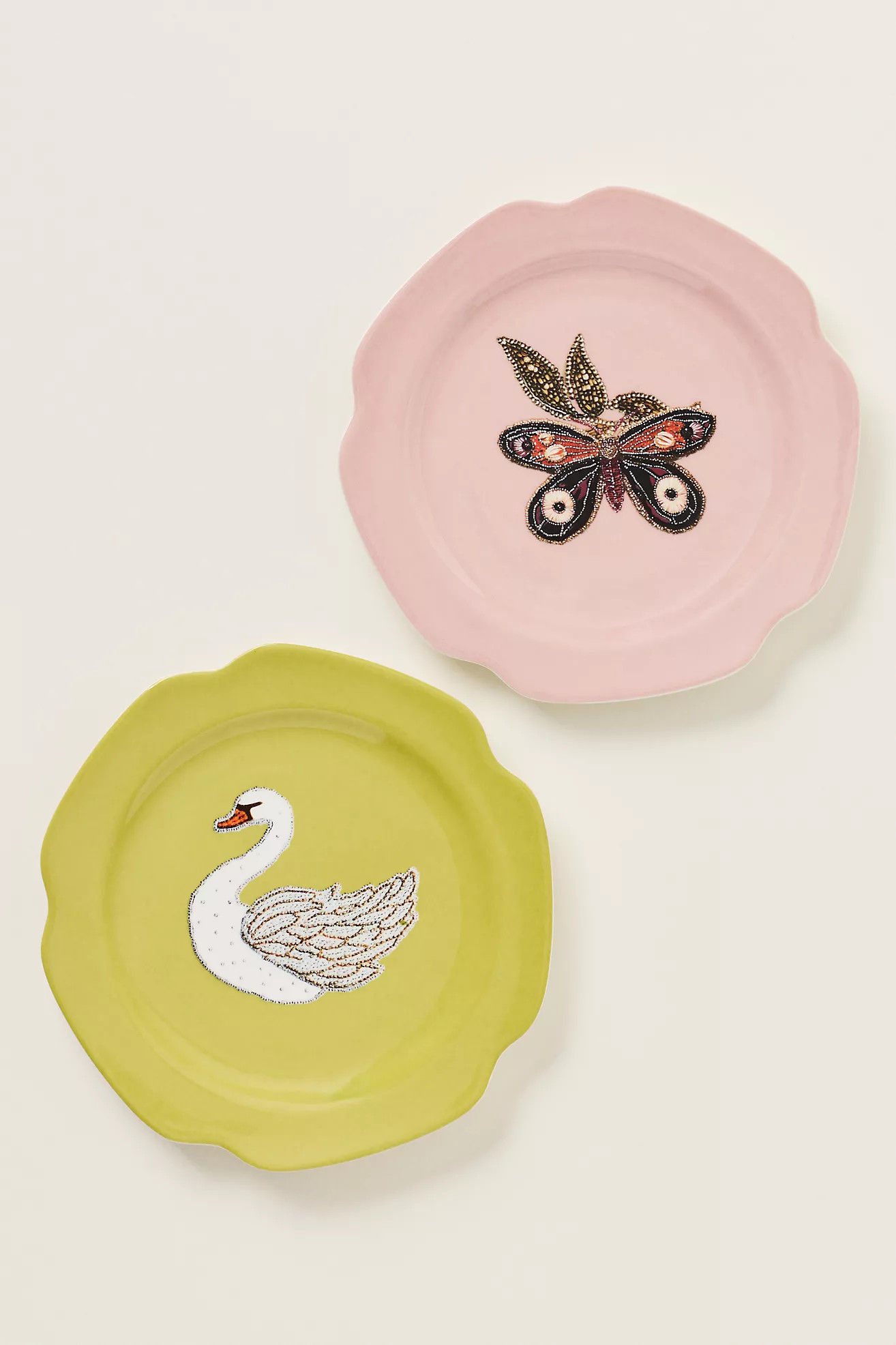 Alchemia Stoneware Canapé Plate | Anthropologie (US)