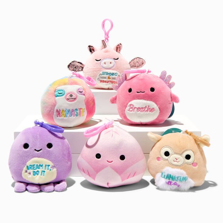 Squishmallows™ 3.5" Calm Plush Toy Keychain - Styles May Vary | Claire's (US)