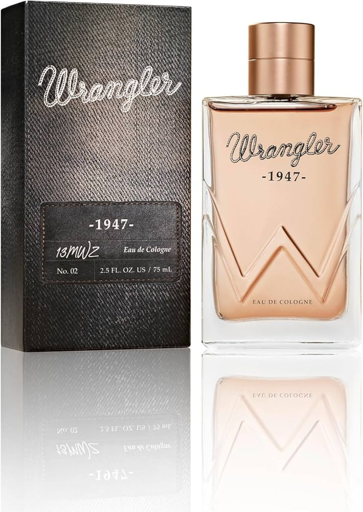 Wrangler 1947 Cologne for Men by Tru Western, 2.5oz, Cedarwood, Amber, Pink Pepper, Zesty Bergamo... | Amazon (US)