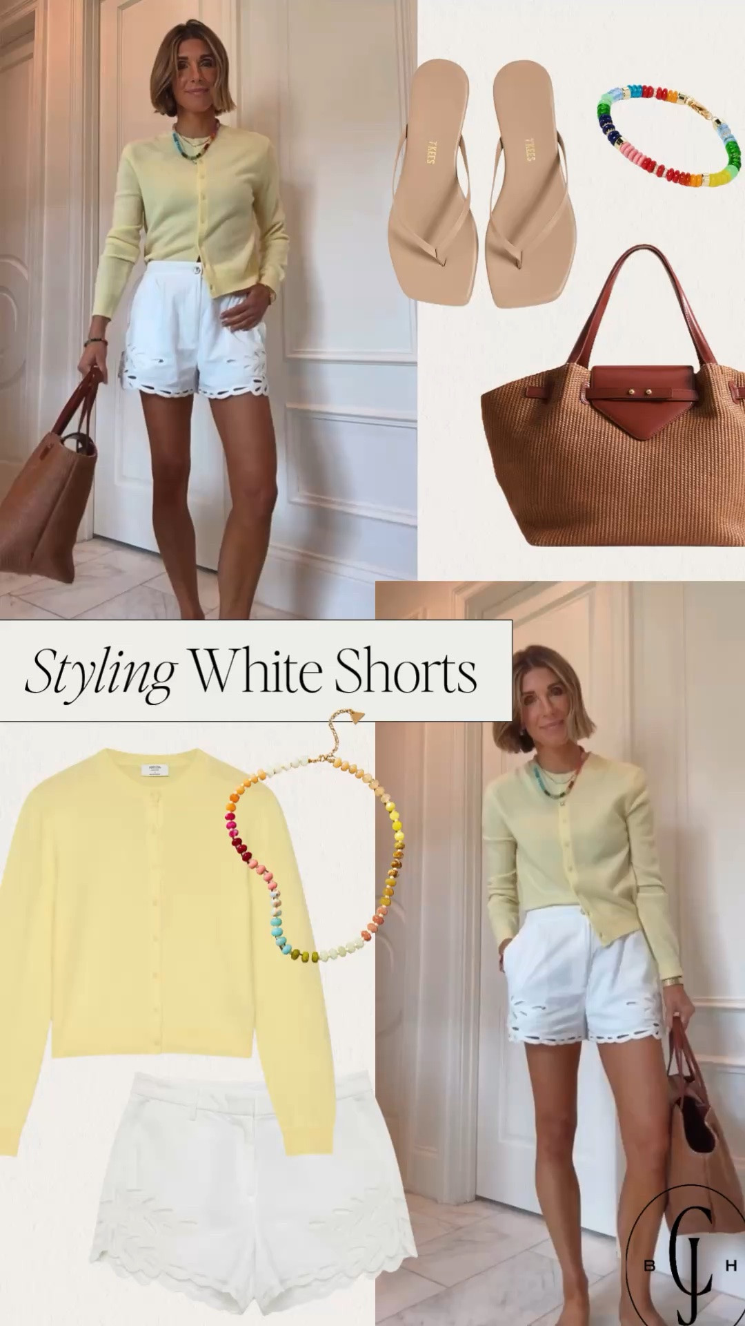 How cute are these cotton white shorts for summer?! 

Wearing sizes — 
• 25/XS in shorts
• Fit true to size

#LTKsummer