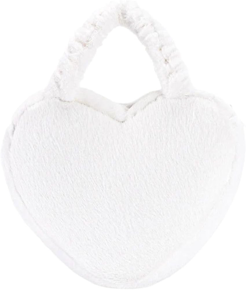 Gloveleya Plush Handbag Heart-shaped | Amazon (US)